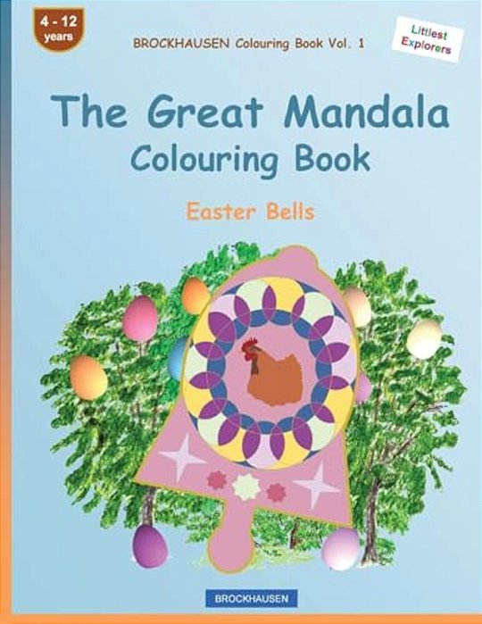 Brockhausen Colouring Book Vol. 1 - The Great Mandala Colouring Book: Easter Bells-..