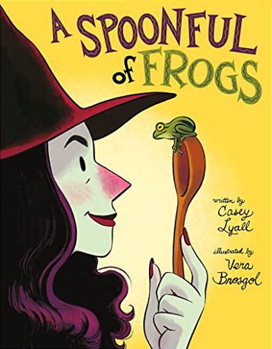 A Spoonful Of Frogs: A Halloween Book For Kids-..