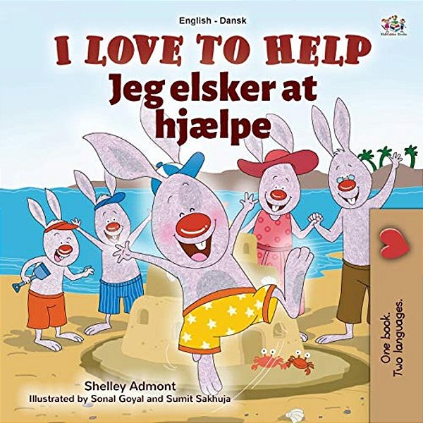 I Love To Help (English Danish Bilingual Children's Book)-..