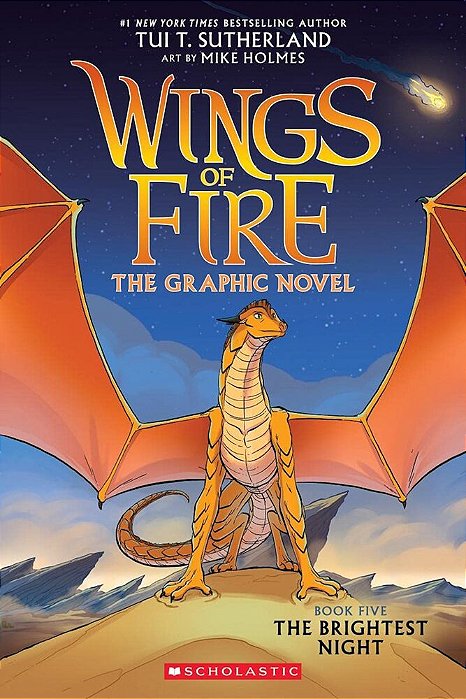 Wings Of Fire: The Brightest Night: A Graphic Novel (Wings Of Fire Graphic Novel #5)-..