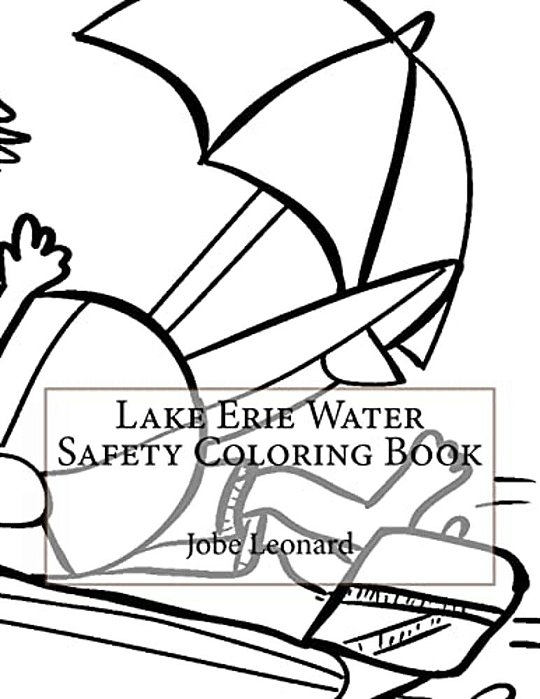 Lake Erie Water Safety Coloring Book-..