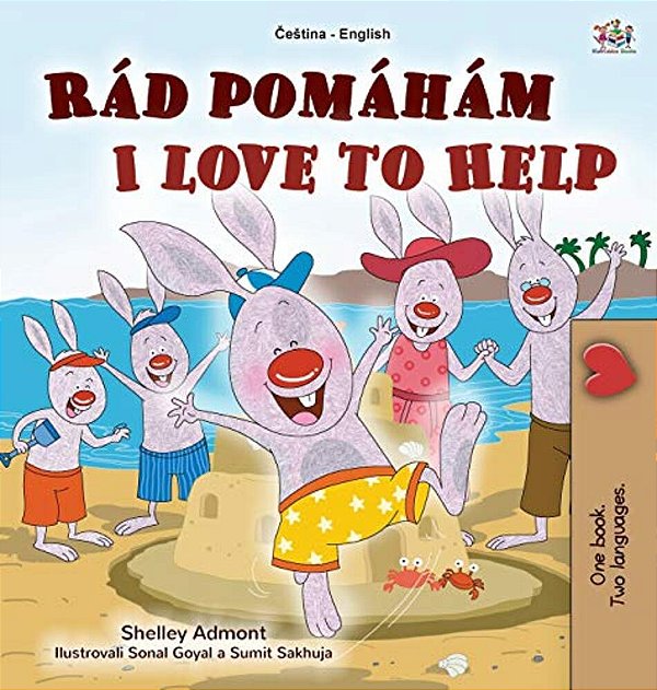 I Love To Help (Czech English Bilingual Book For Kids)-..