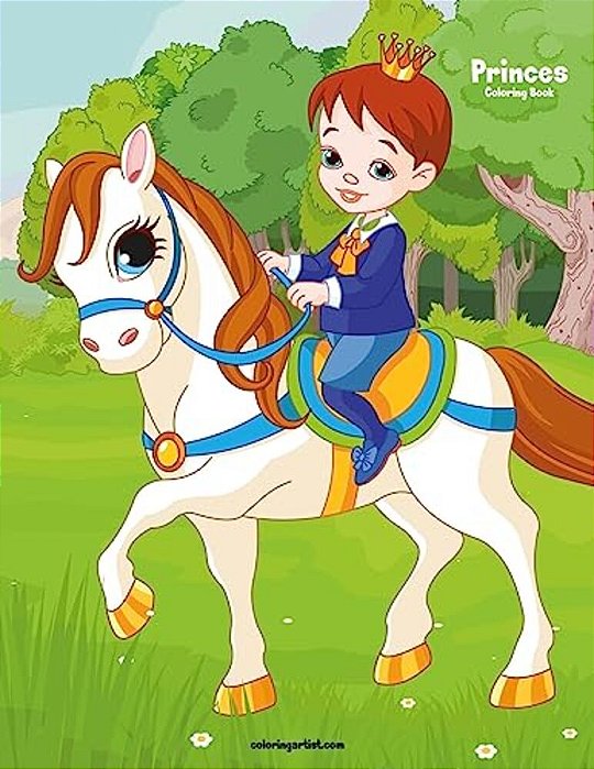 Princes Coloring Book 1-..