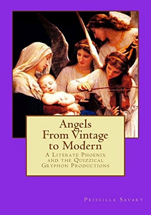 Angels - Vintage To Modern - Adult Coloring Book: By A Literate Phoenix And The Stoned Hamster-..