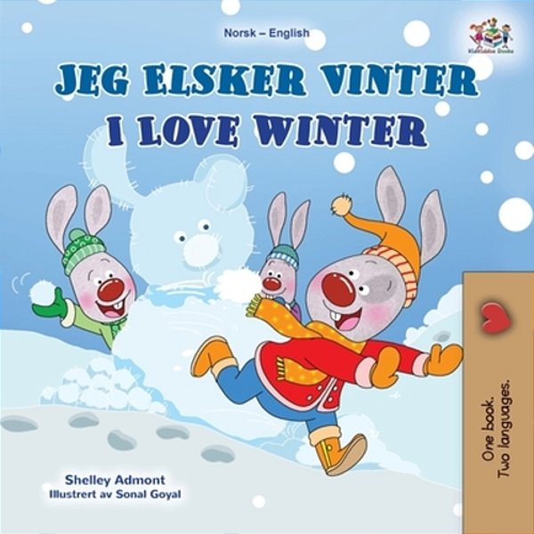 I Love Winter (Norwegian English Bilingual Book For Kids)-..