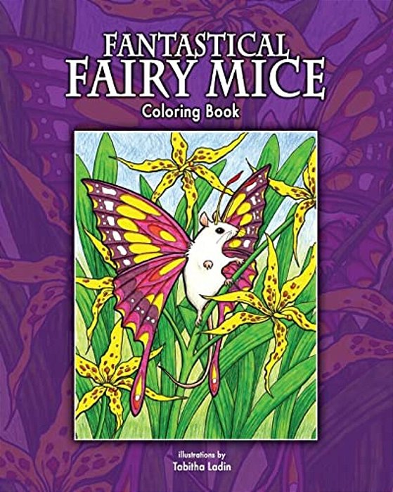 Fantastical Fairy Mice: Coloring Book-..
