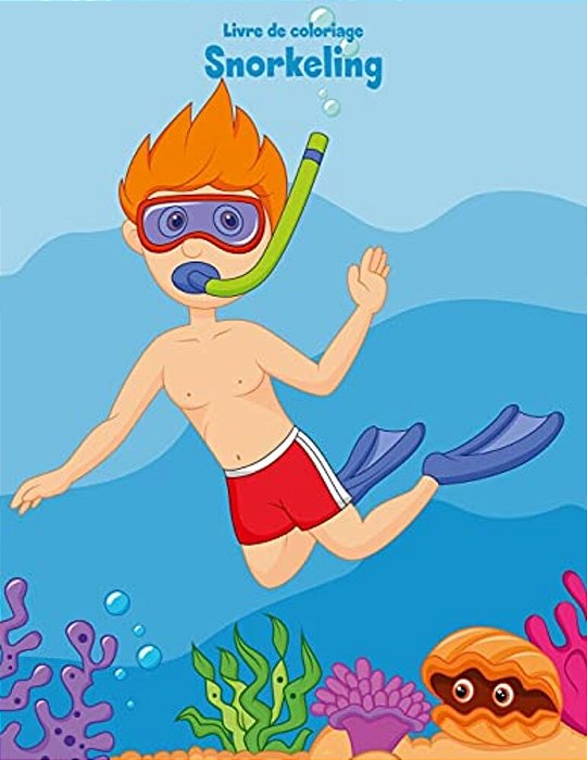 Livre De Coloriage Snorkeling 1-..