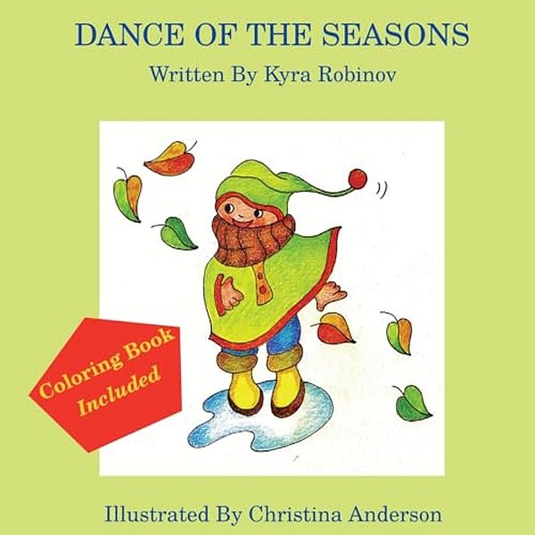 Dance Of The Seasons Book & Coloring Book-..