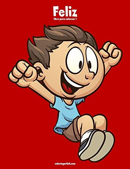 Feliz Libro Para Colorear 1-..