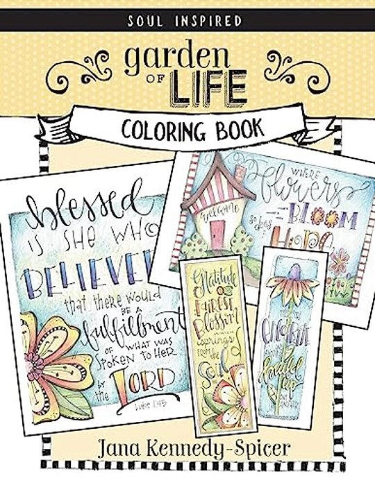 Garden Of Life: A Soul Inspired Color Book-..