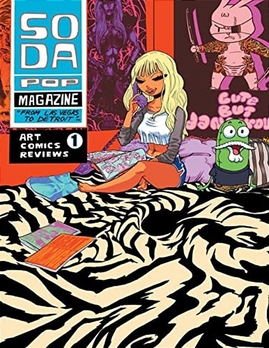 Soda Pop Magazine: Soda Pop Magazine"from Las Vegas To Detroit" Pop Art And Comics-..