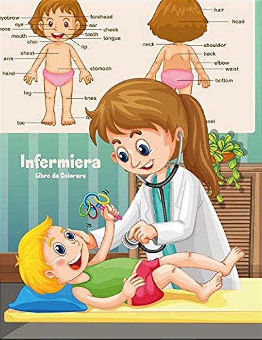 Infermiera Libro Da Colorare 1-..