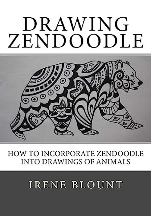Drawing Zendoodle: How To Incorporate Zendoodle Into Drawings Of Animals-..