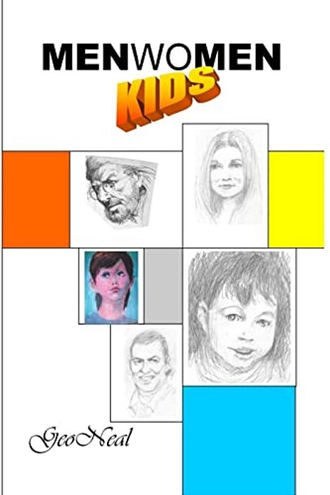 Men Women Kids: Penciled Portraits-..