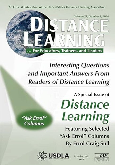 Distance Learning Vol 21 Issue 1-..