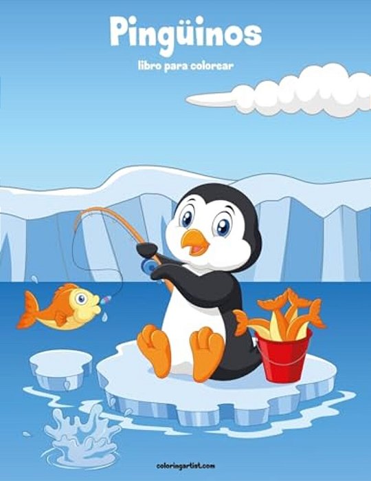 Pingüinos Libro Para Colorear 1-..