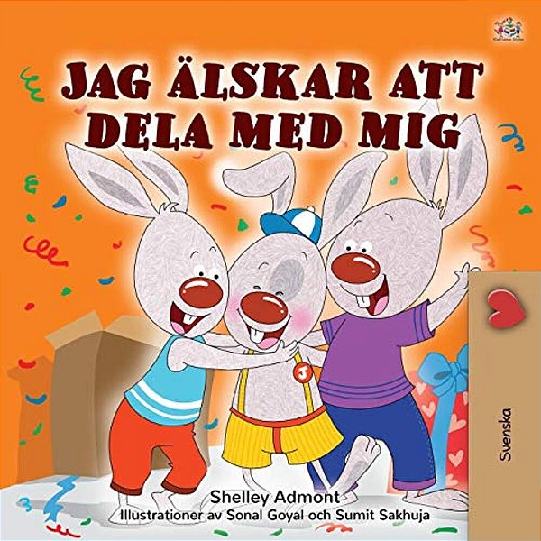 I Love To Share (Swedish Children's Book)-..