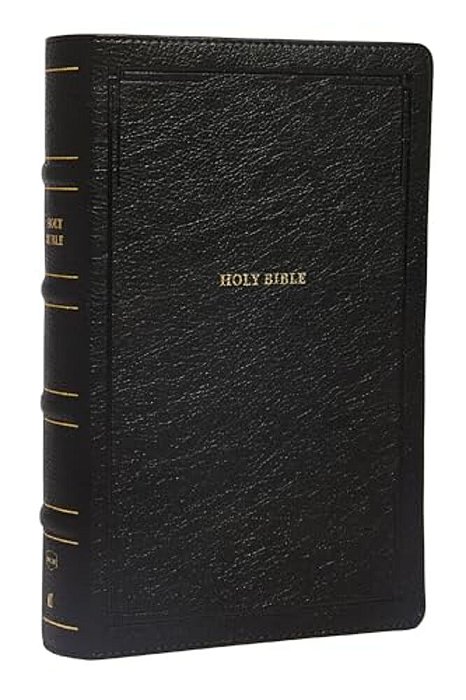 Nkjv, Reference Bible, Personal Size Large Print, Leathersoft, Black, Red Letter Edition, Comfort Print: Holy Bible, New King James Version-..