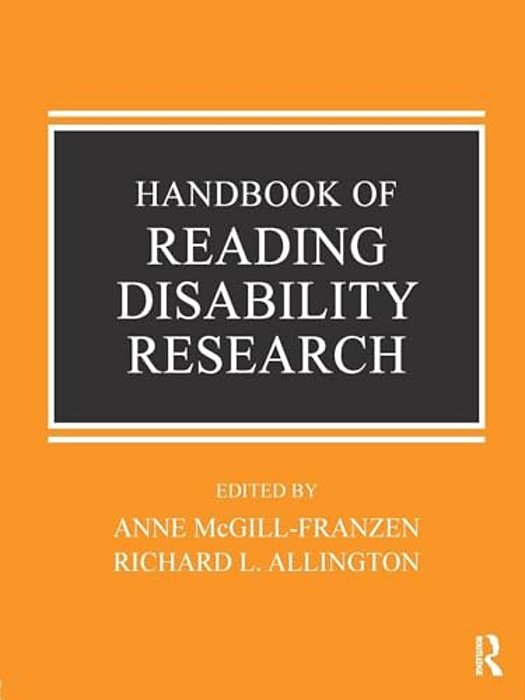 Handbook Of Reading Disability Research-..