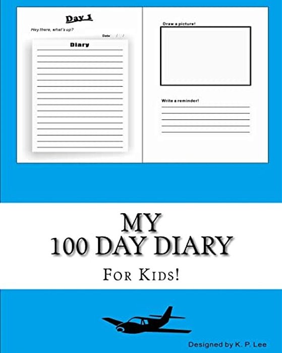 My 100 Day Diary (Blue Cover)-..