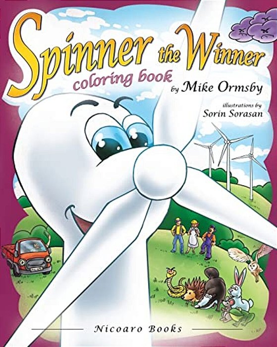 Spinner The Winner - Coloring Book: Coloring Book-..