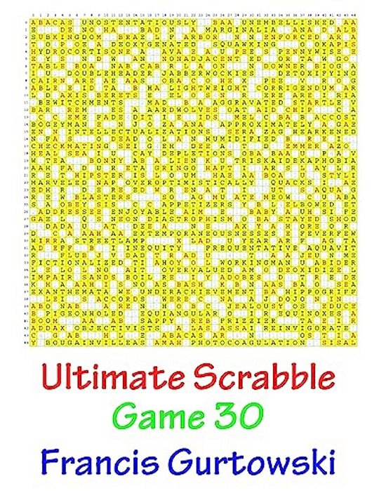 Ultimate Scabble Game 30-..
