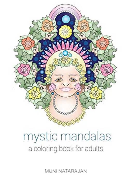 Mystic Mandalas: A Coloring Book For Adults-..