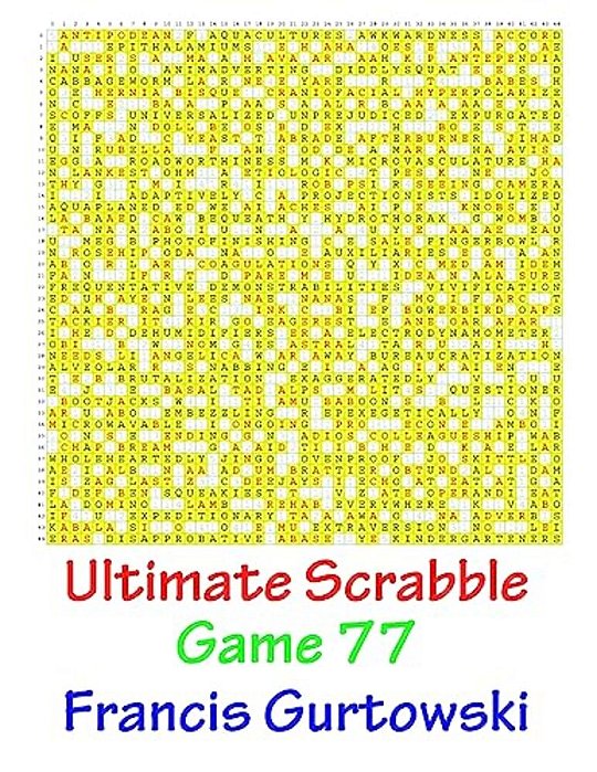 Ultimate Scrabble Game 77-..