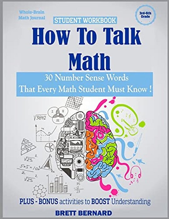 How To Talk Math: 30 Number Sense Words That Every Math Student Must Know!-..