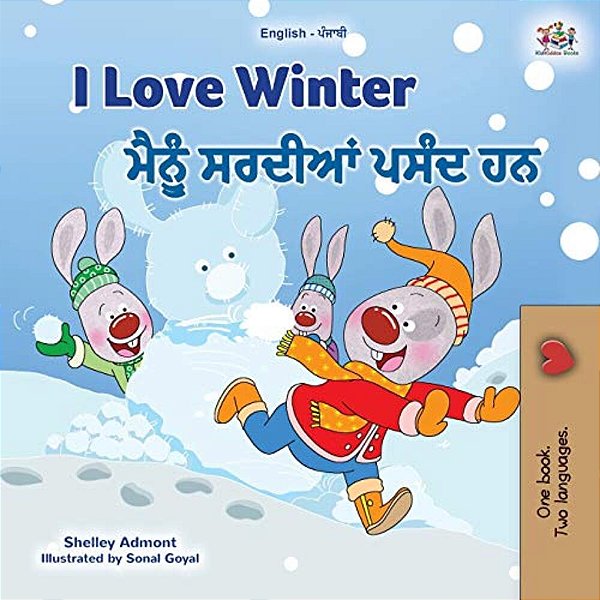 I Love Winter (English Punjabi Bilingual Children's Book - Gurmukhi)-..