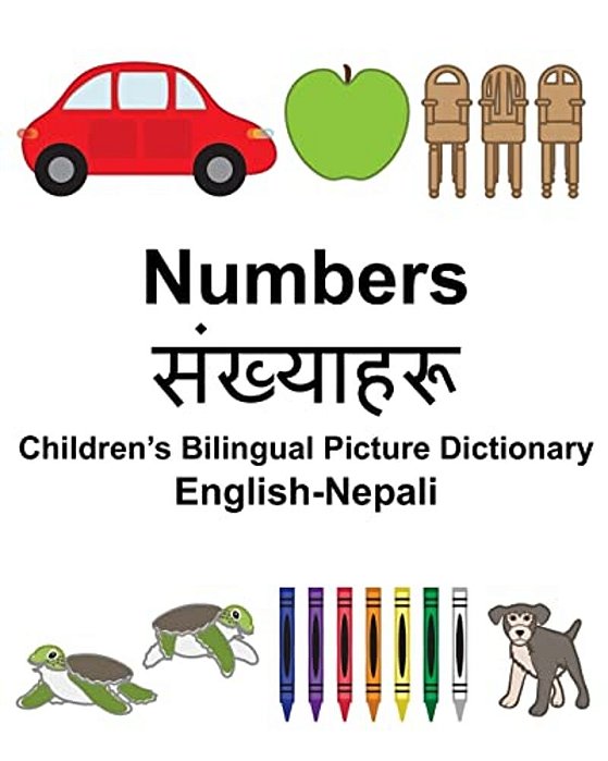 English-Nepali Numbers Children's Bilingual Picture Dictionary-..