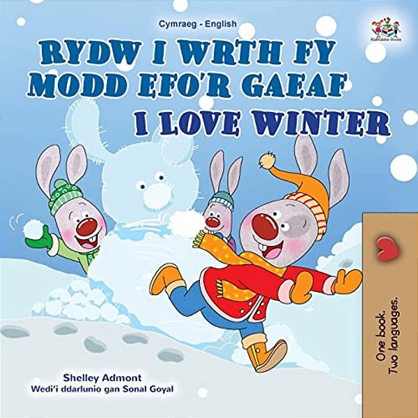 I Love Winter (Welsh English Bilingual Book For Kids)-..