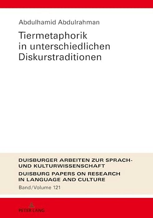 Tiermetaphorik In Unterschiedlichen Diskurstraditionen-..