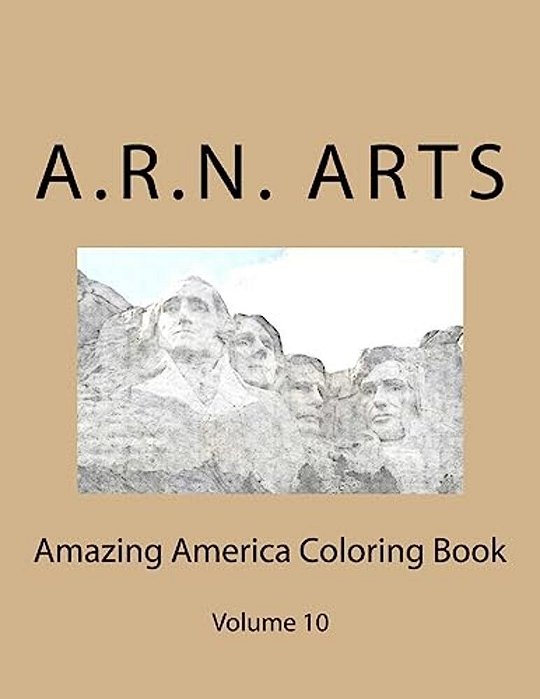 Amazing America Coloring Book-..