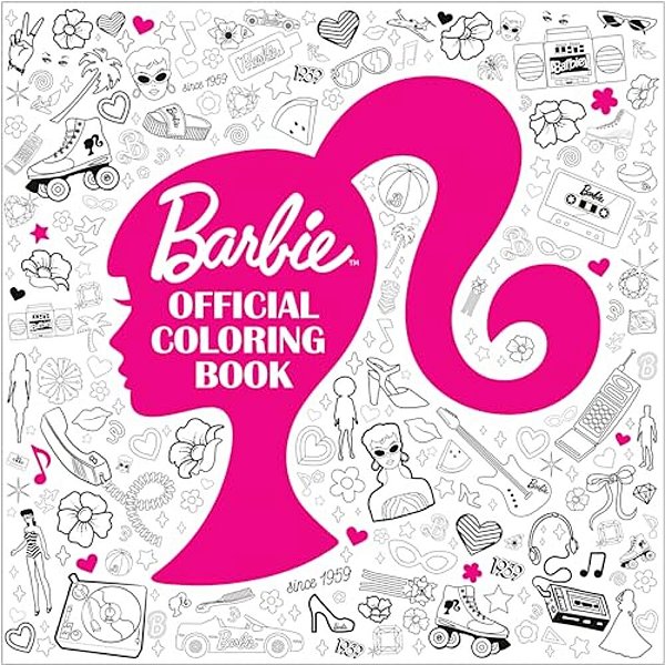 Barbie: Official Coloring Book-..