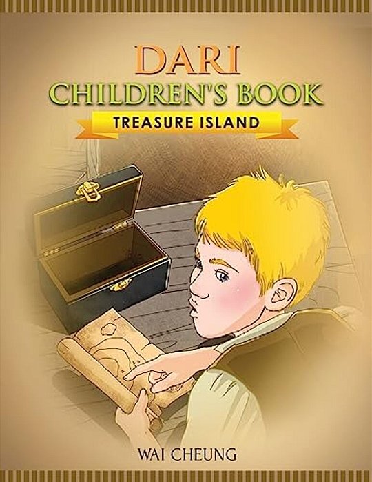 Dari Children's Book: Treasure Island-..