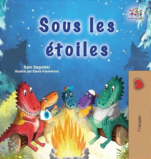 Under The Stars (French Children's Book)-..