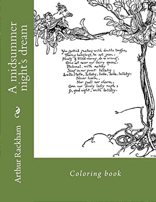 A Midsummer Night's Dream: Coloring Book-..