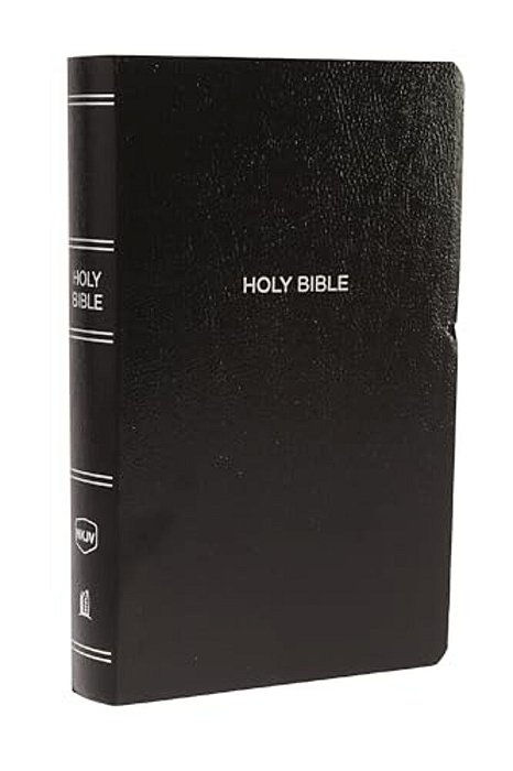 Nkjv, Gift And Award Bible, Leather-Look, Black, Red Letter Edition-..