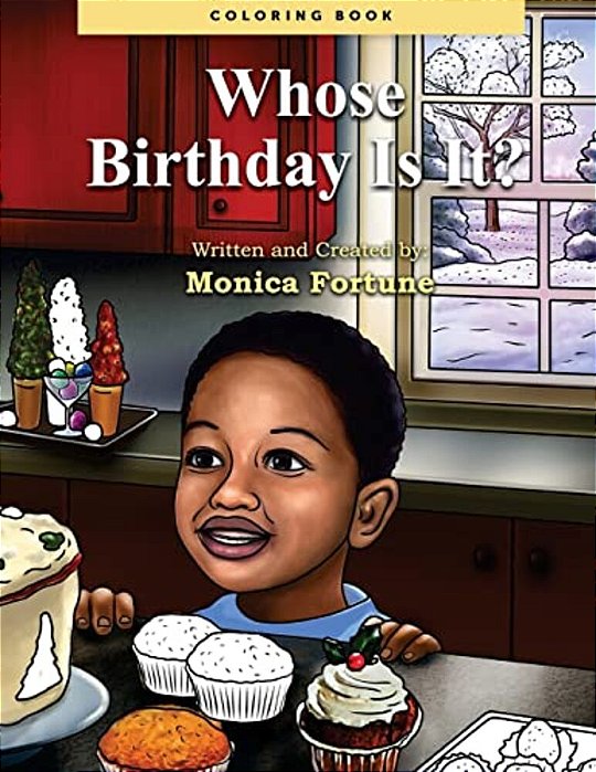 Whose Birthday Is It? Coloring Book-..