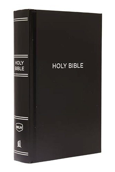 Nkjv, Pew Bible, Large Print, Hardcover, Black, Red Letter Edition-..