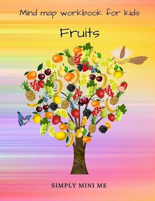 Mind Map Workbook For Kids - Fruits-..