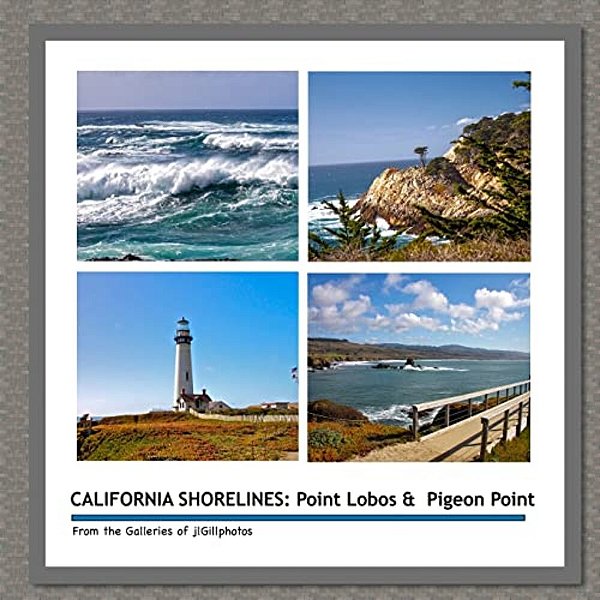 California Shorelines: Point Lobos & Pigeon Point: From The Galleries Of Jlgillphotos-..