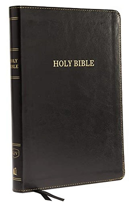 Kjv, Thinline Bible, Large Print, Imitation Leather, Black, Red Letter Edition-..