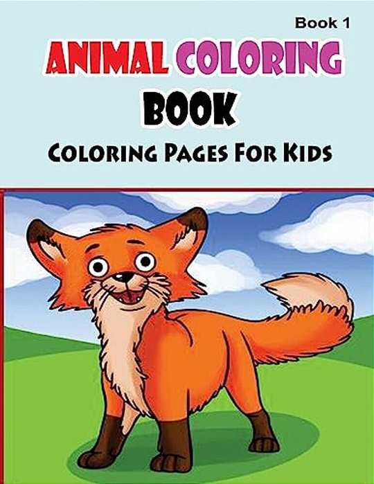 Coloring Pages For Kids Animals Coloring Book 1-..
