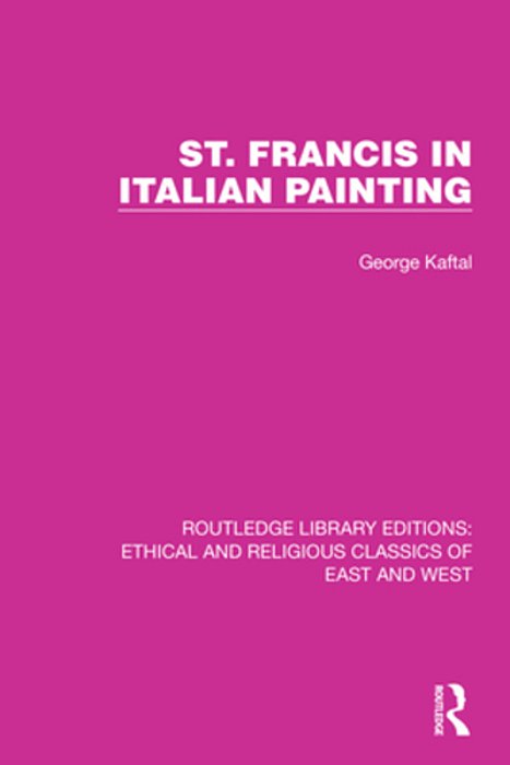 St. Francis In Italian Painting-..