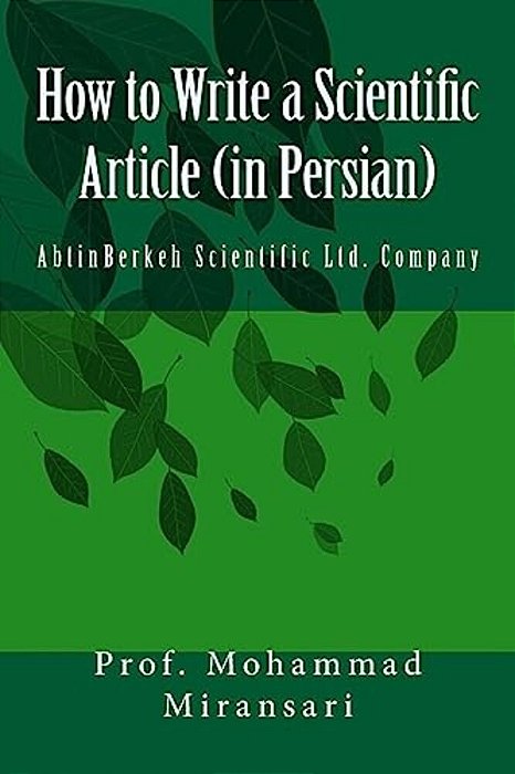 How To Write A Scientific Article (In Persian)-..