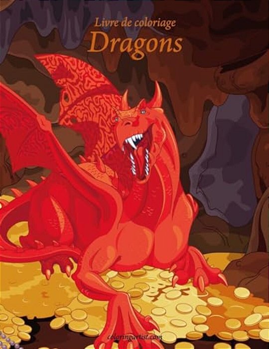 Livre De Coloriage Dragons 1 & 2-..