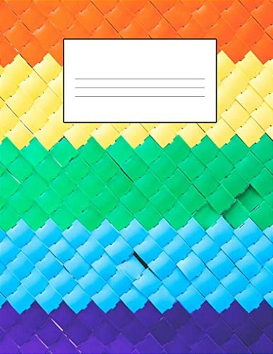 Rainbow Story Paper Book - Colour Is Life: Story Paper Book-..