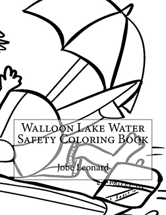 Walloon Lake Water Safety Coloring Book-..